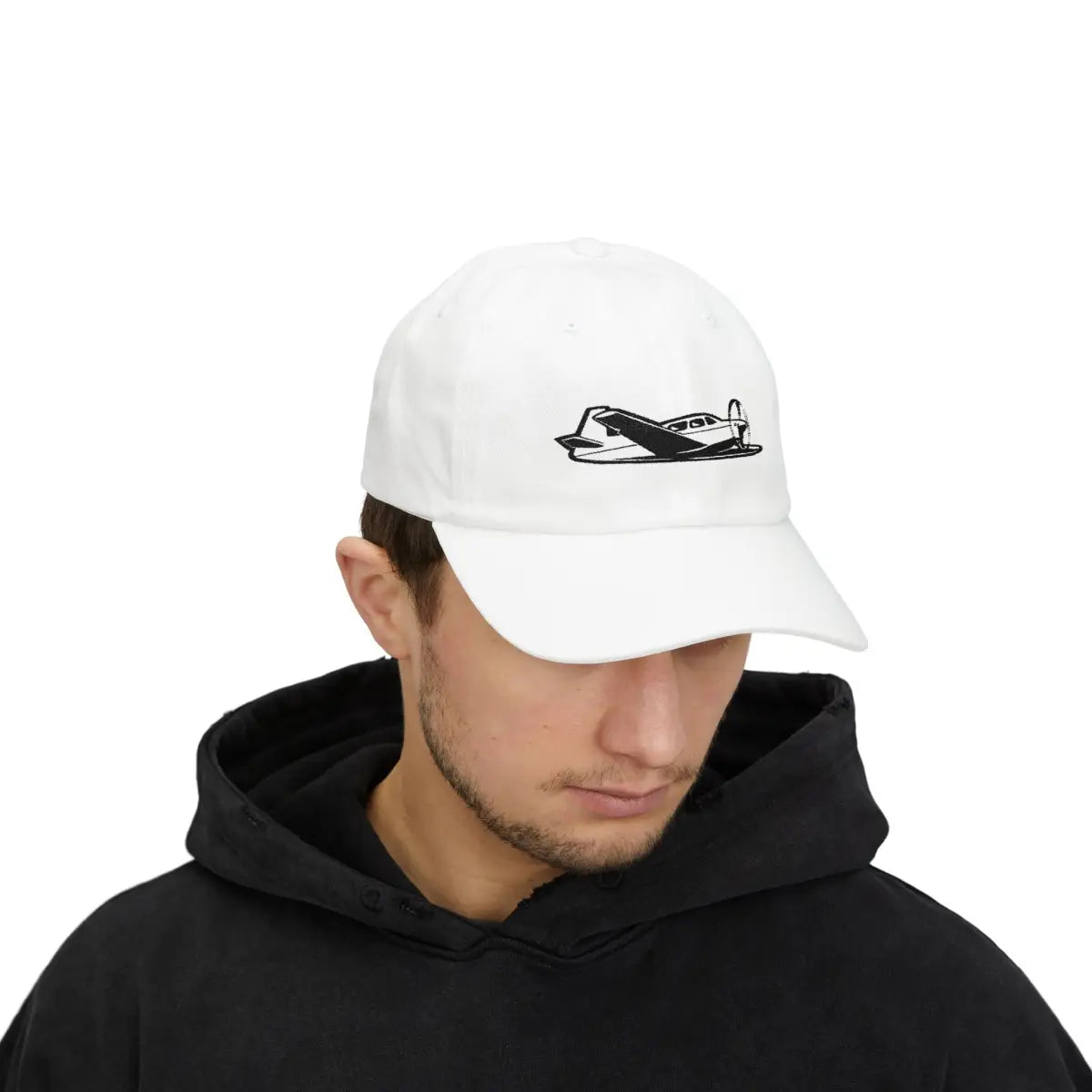 Mooney Low Wing Private Plane - Hats - Pilot gifts - WWII warbird t-shirt