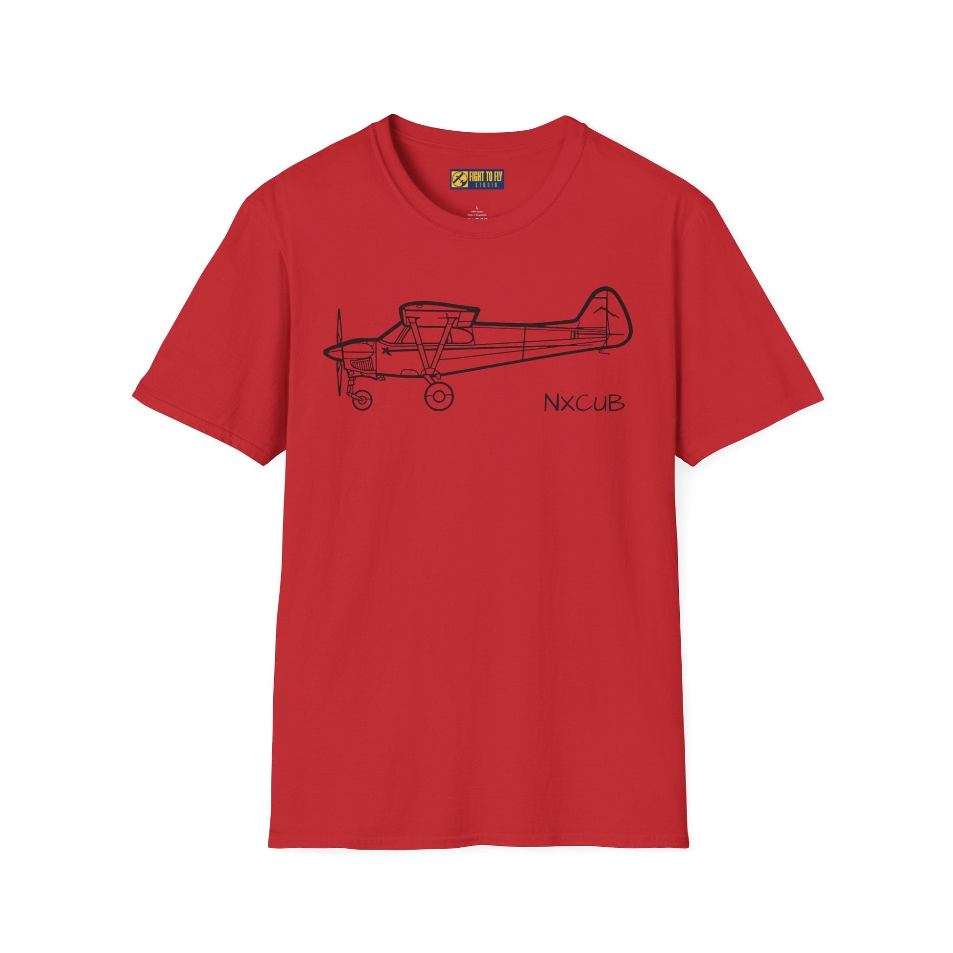 NX Cub T-Shirt – CubCrafters Nosewheel Bush Plane Aviation Tee - Gifts for pilots - apparel