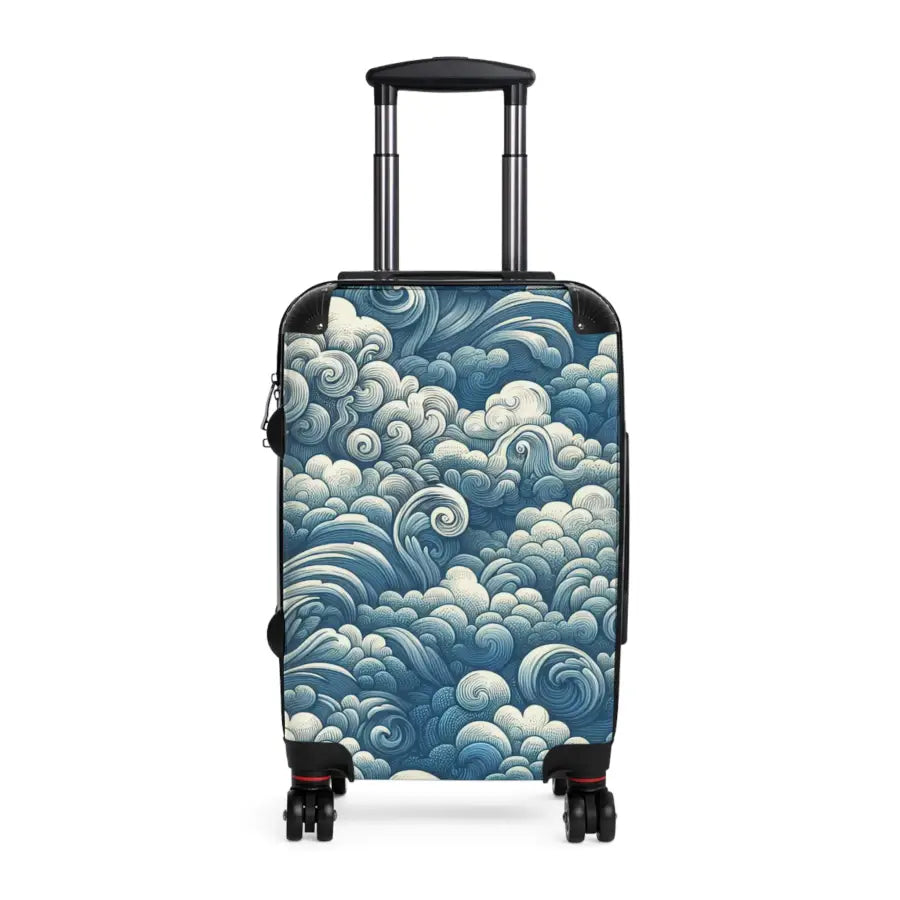 Ocean Waves Luggage Suitcase - Trendy Travel Gear for Adventurers - Bags - Pilot gifts - WWII warbird t-shirt