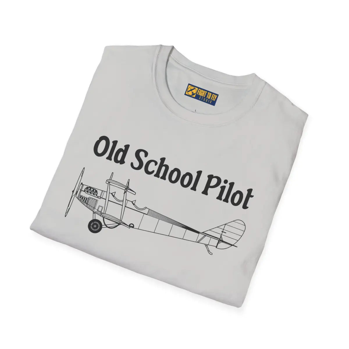 Old School Pilot - T-Shirt - gifts - WWII warbird t-shirt