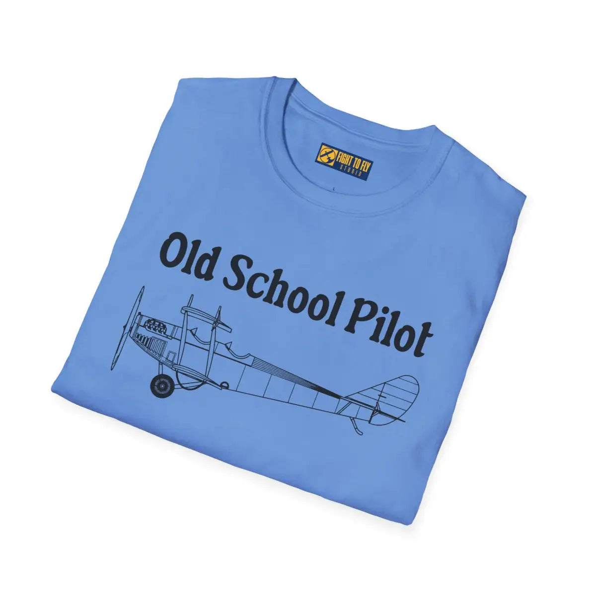 Old School Pilot - T-Shirt - gifts - WWII warbird t-shirt