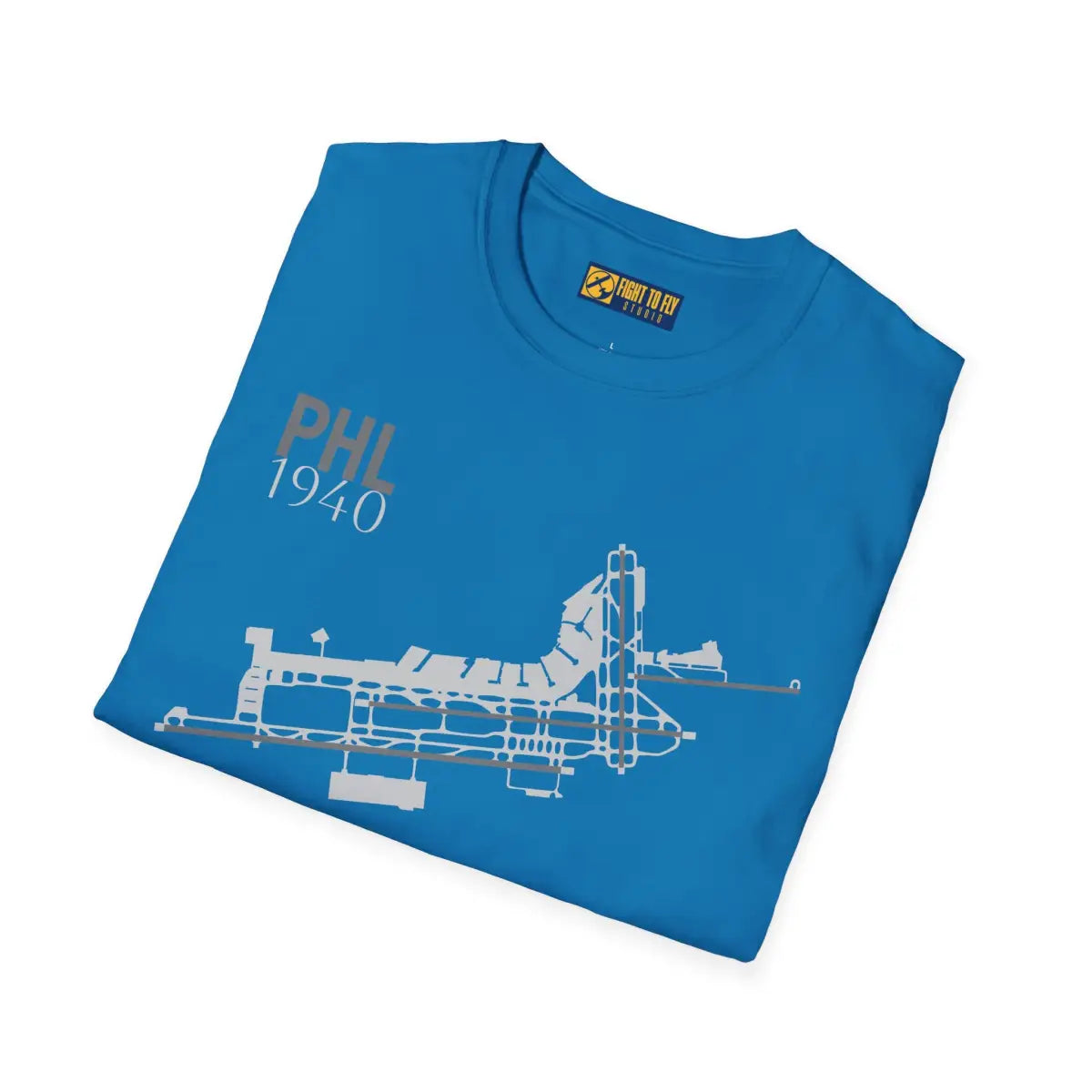 PHL Philadelphia International - 1940 - Tee - T-Shirt - Pilot gifts - WWII warbird t-shirt