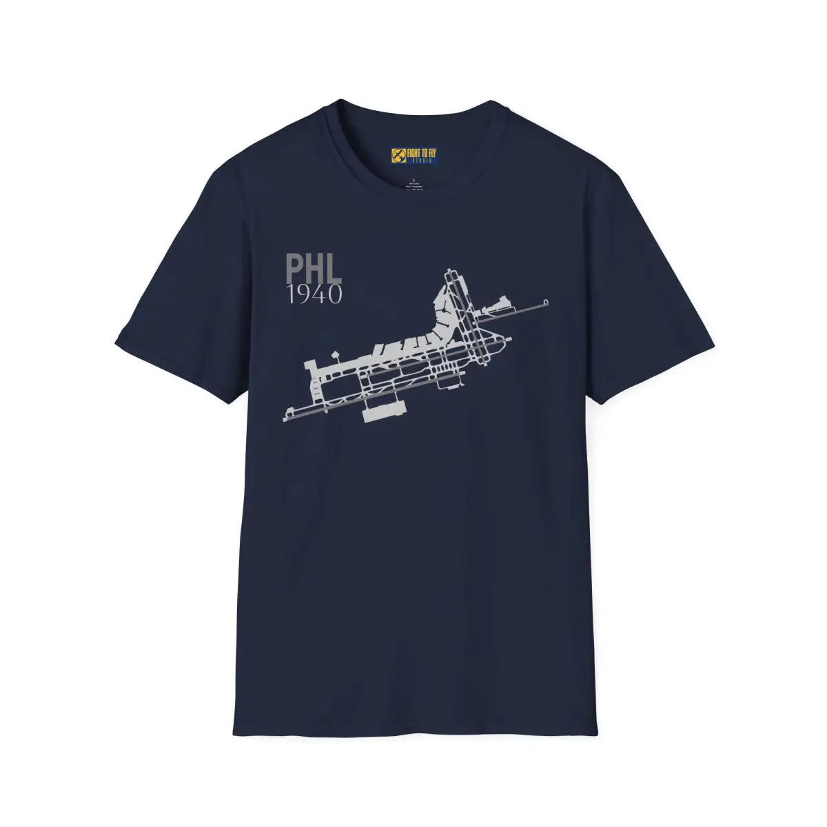 PHL Philadelphia International - 1940 - Tee - T-Shirt - Pilot gifts - WWII warbird t-shirt