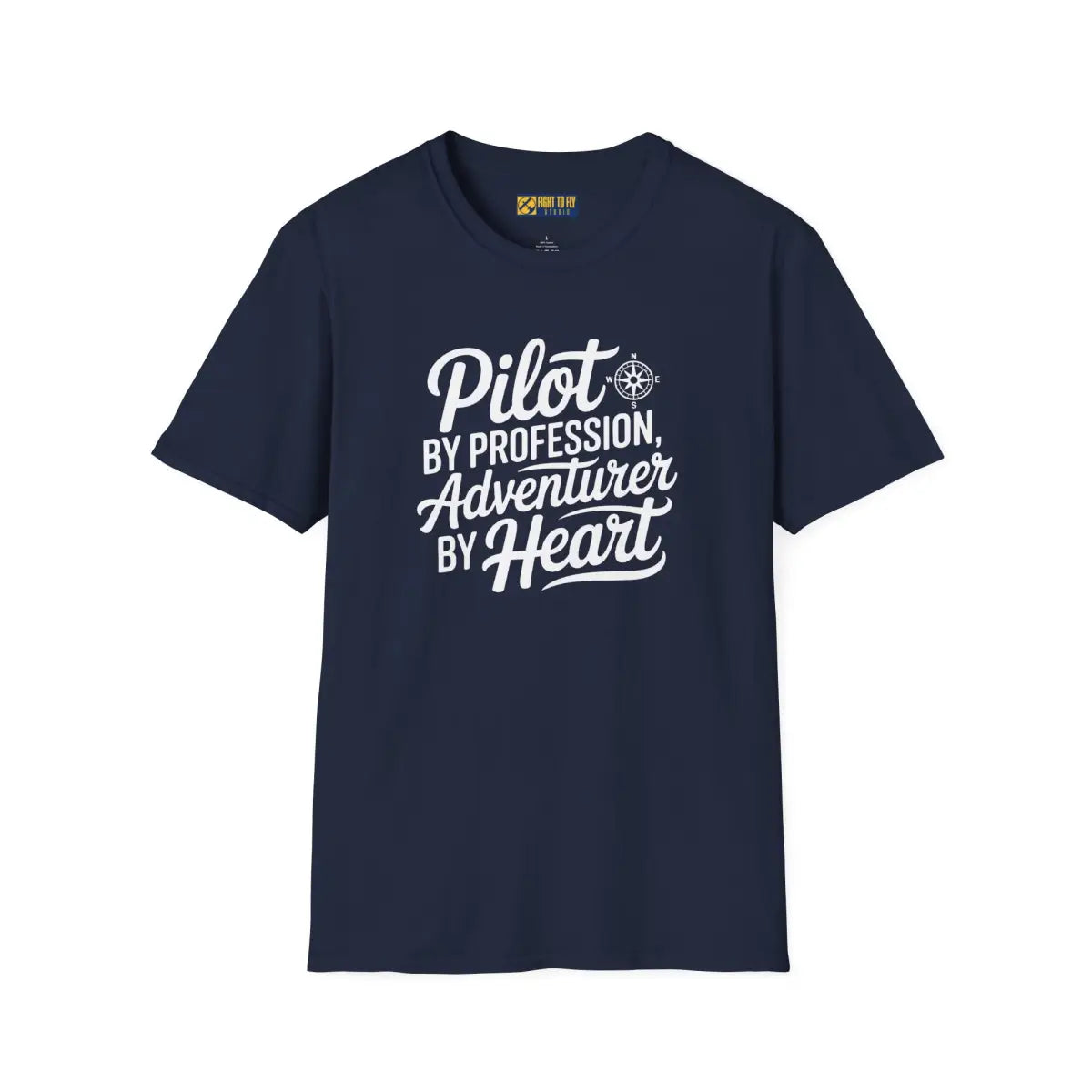 Pilot by Profession Adventurer Heart - T-Shirt - gifts - WWII warbird t-shirt