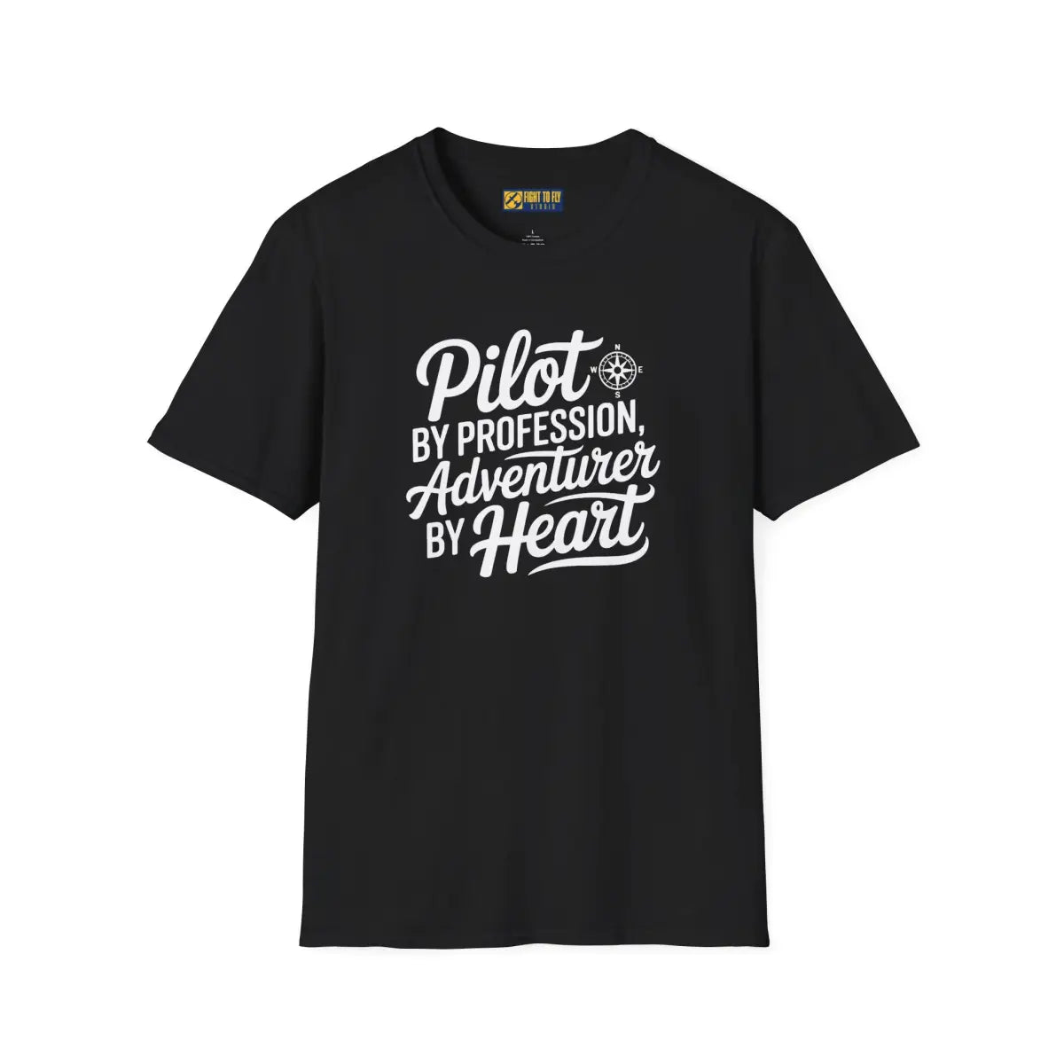 Pilot by Profession Adventurer Heart - T-Shirt - gifts - WWII warbird t-shirt
