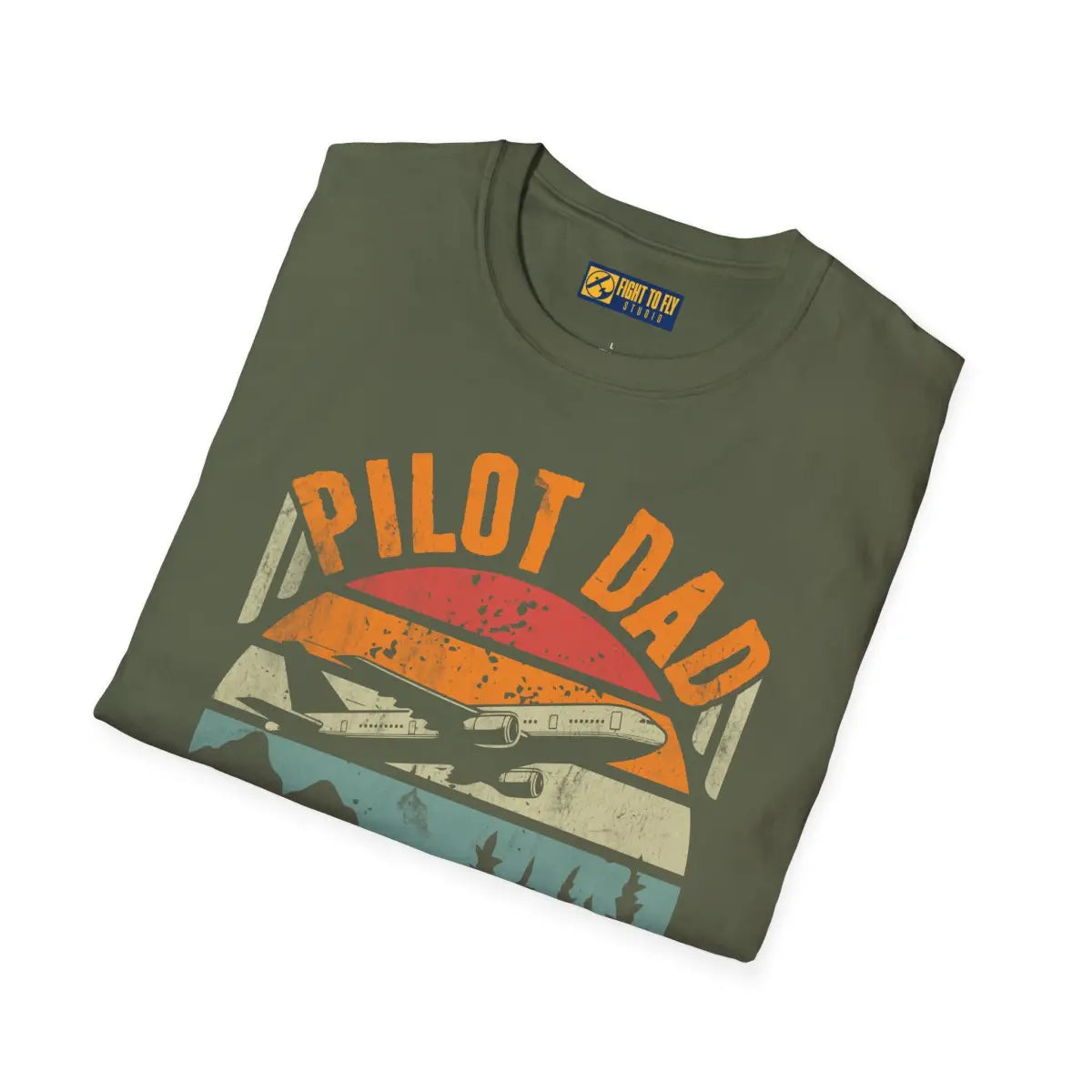 Pilot Dad Cooler T-Shirt Father’s Day Gift - gifts - WWII warbird t-shirt
