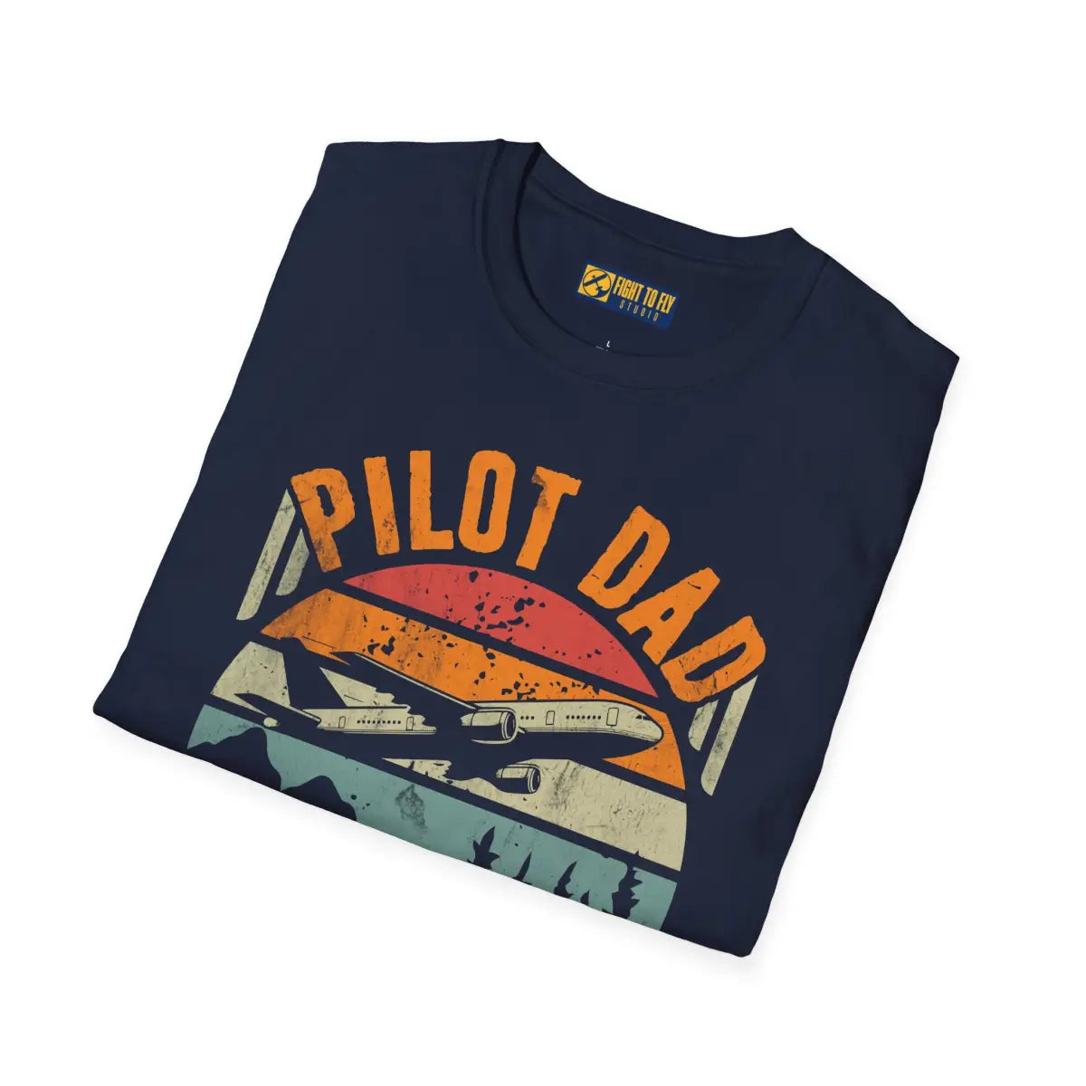 Pilot Dad Cooler T-Shirt Father’s Day Gift - gifts - WWII warbird t-shirt