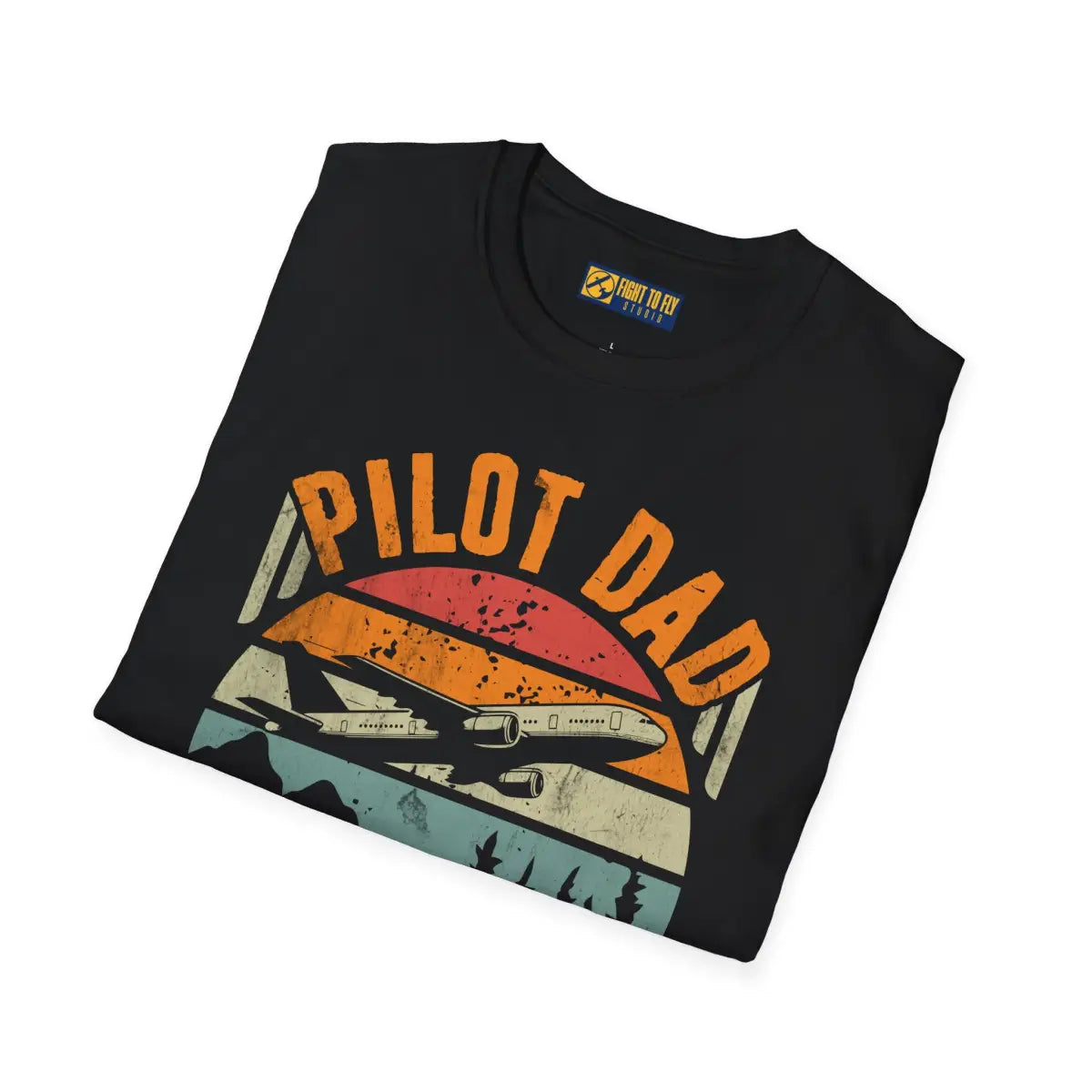 Pilot Dad Cooler T-Shirt Father’s Day Gift - gifts - WWII warbird t-shirt