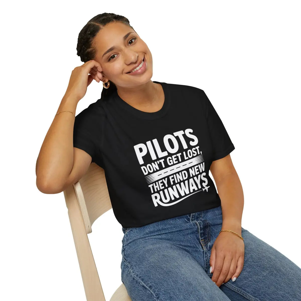 Pilots Don’t Get Lost - T-Shirt - Pilot gifts - WWII warbird t-shirt