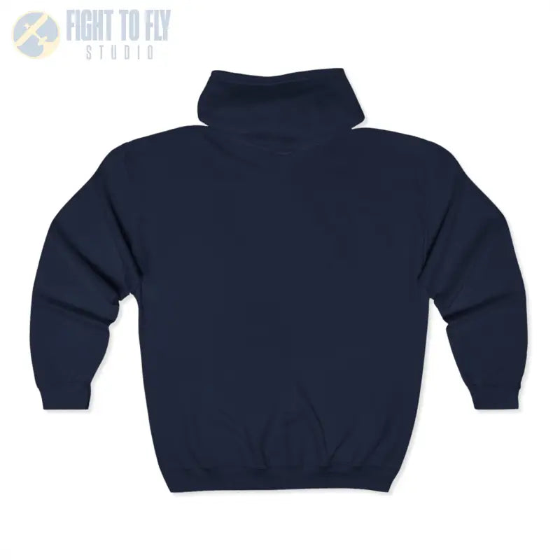 Pilots-Looking Down On People Since 1903 Full Zip Hoodie - Pilot gifts - WWII warbird t-shirt