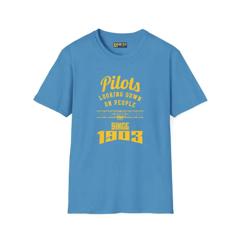 Pilots Looking Down - T-Shirt - Pilot gifts - WWII warbird t-shirt