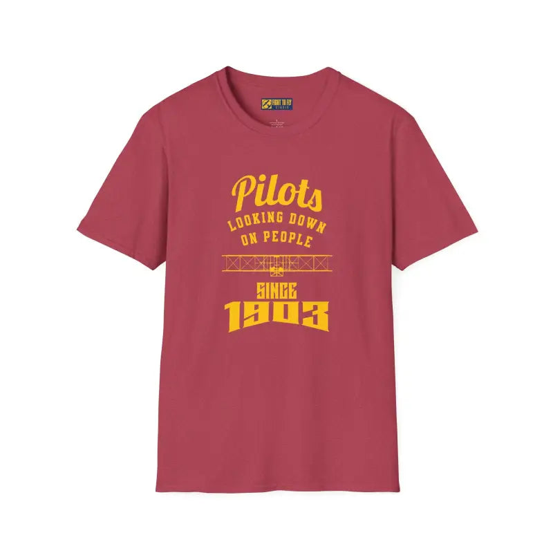Pilots Looking Down - T-Shirt - Pilot gifts - WWII warbird t-shirt