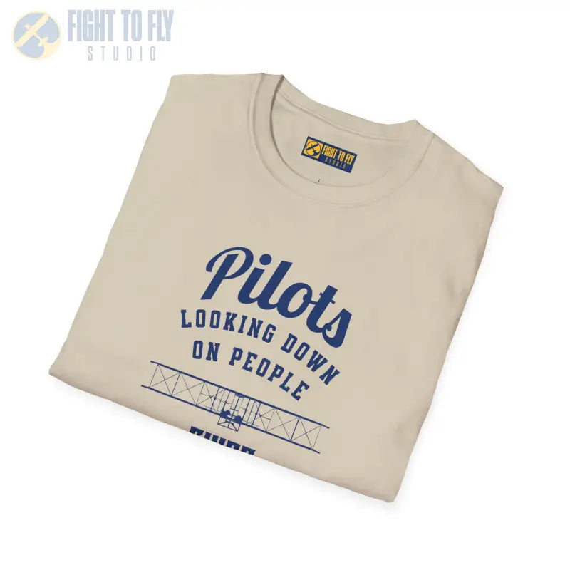 Pilots Looking Down - T-Shirt - Pilot gifts - WWII warbird t-shirt