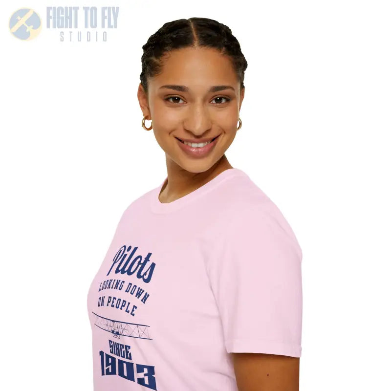 Pilots Looking Down - T-Shirt - Pilot gifts - WWII warbird t-shirt