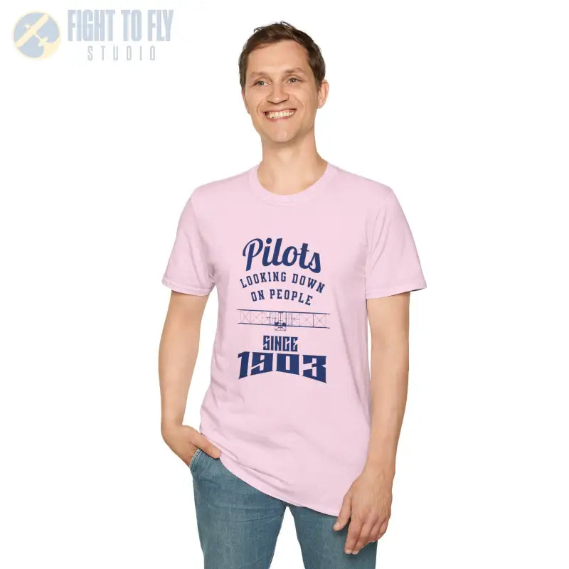 Pilots Looking Down - T-Shirt - Pilot gifts - WWII warbird t-shirt
