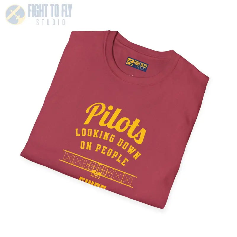 Pilots Looking Down - T-Shirt - Pilot gifts - WWII warbird t-shirt