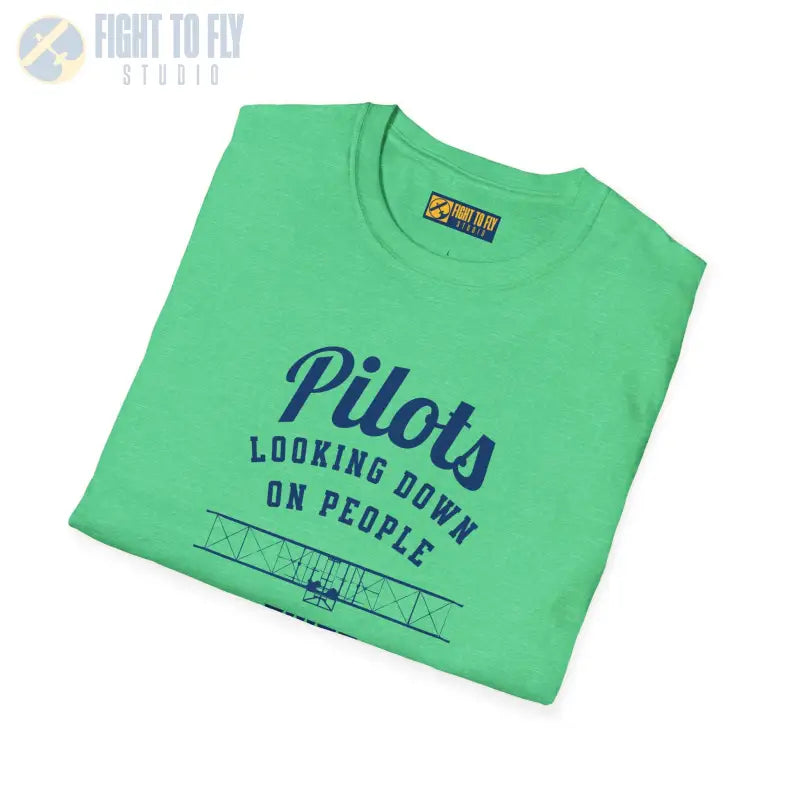 Pilots Looking Down - T-Shirt - Pilot gifts - WWII warbird t-shirt