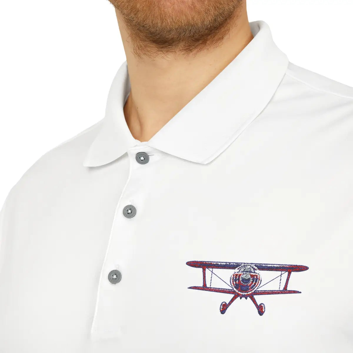 Pitts Biplane Performance Polo - T-Shirt - Pilot gifts - WWII warbird t-shirt