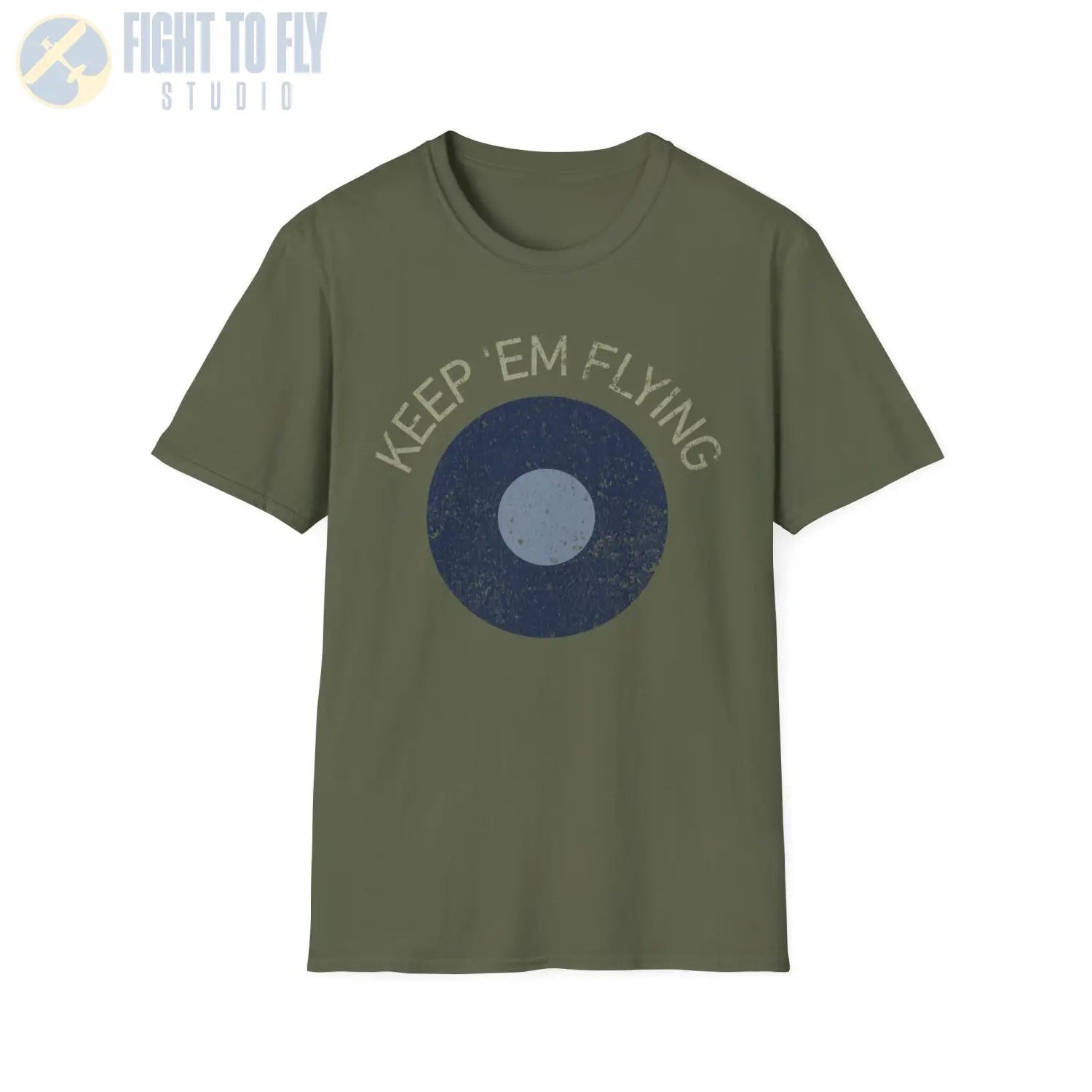 RAF Far East Command Roundel “Keep ’Em Flying” - T-Shirt - Pilot gifts - WWII warbird t-shirt