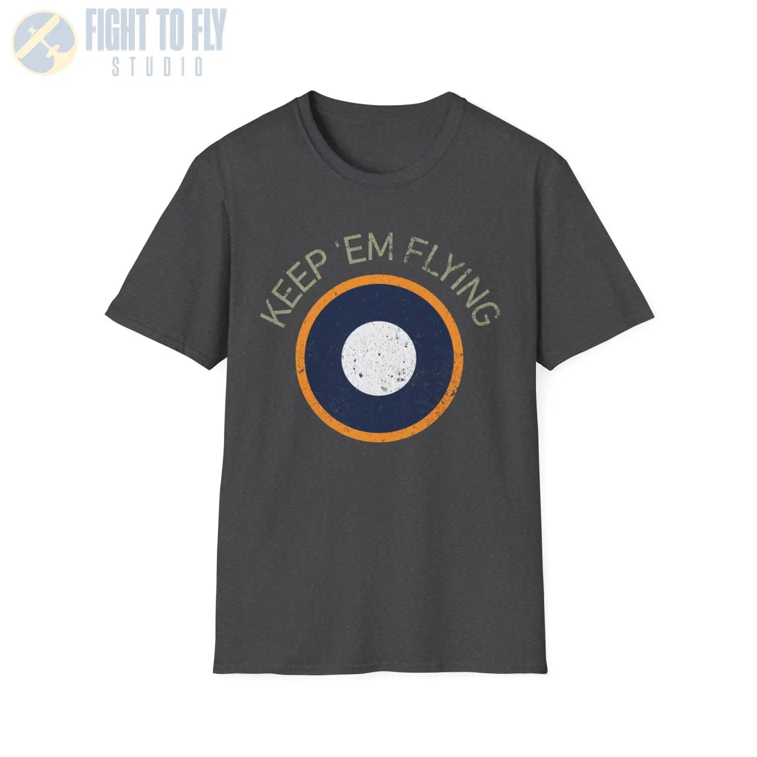 RAF SEAC Roundel “Keep ’Em Flying” - T-Shirt - Pilot gifts - WWII warbird t-shirt
