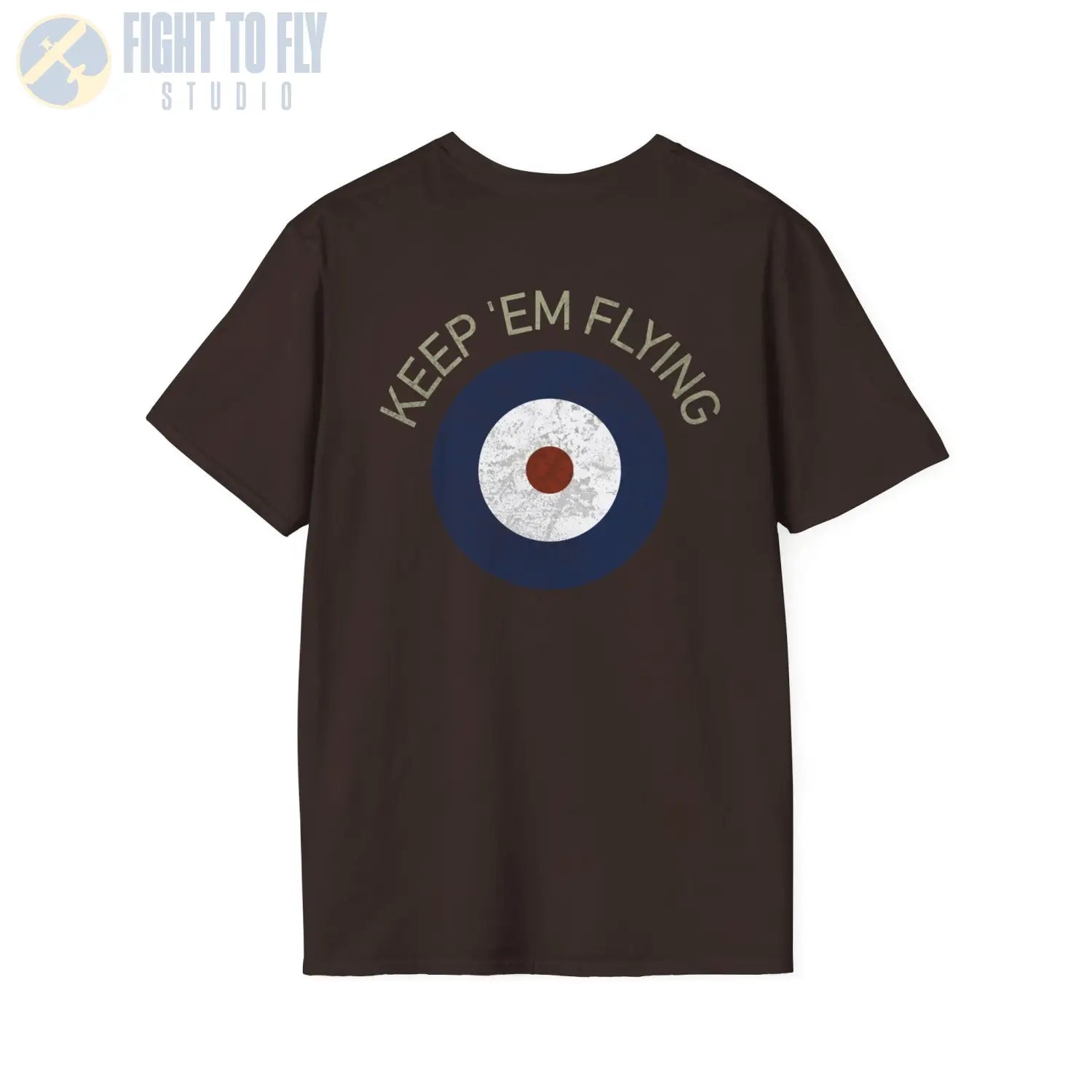 RAF Type A Roundel “Keep ’Em Flying” - T-Shirt - Pilot gifts - WWII warbird t-shirt