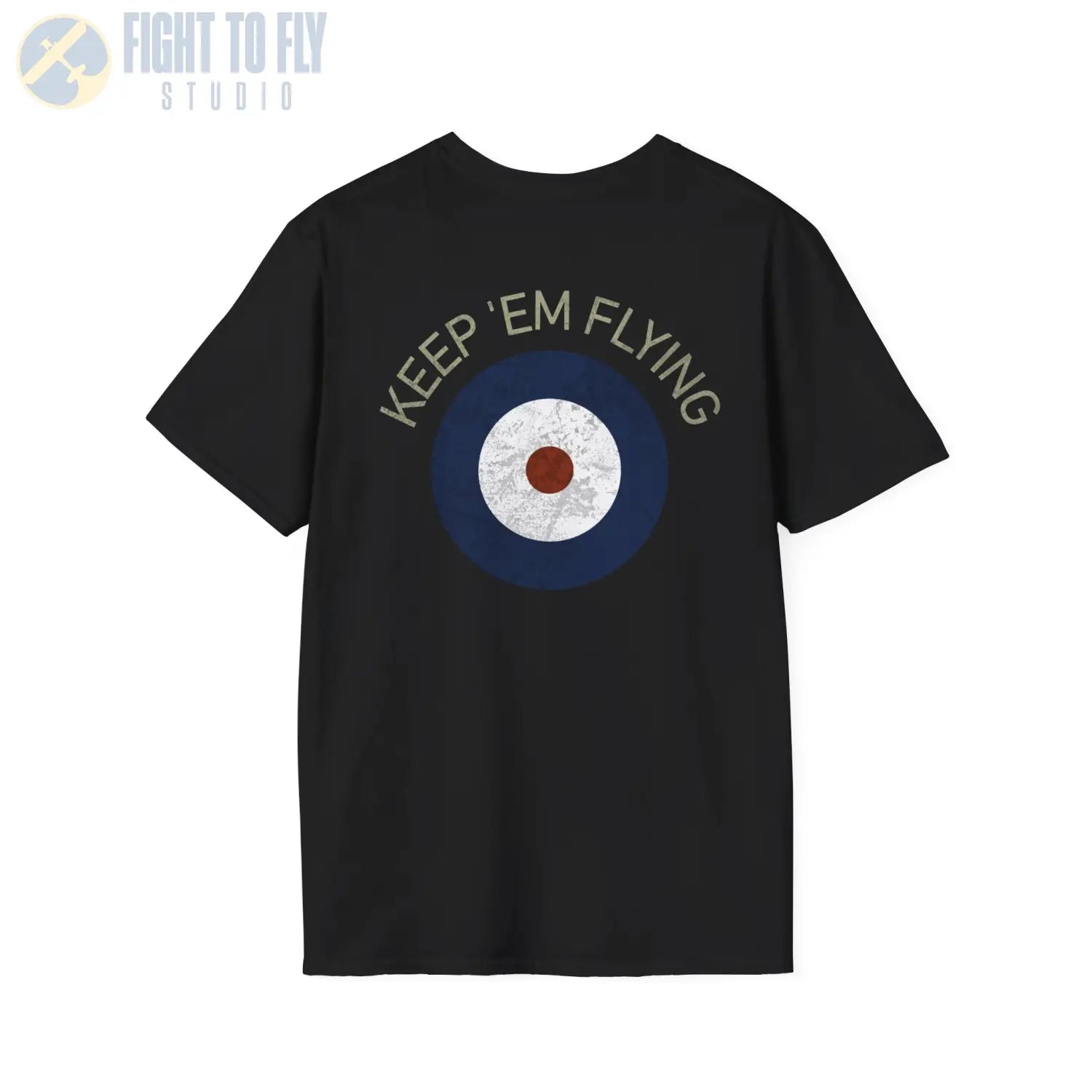 RAF Type A Roundel “Keep ’Em Flying” - T-Shirt - Pilot gifts - WWII warbird t-shirt