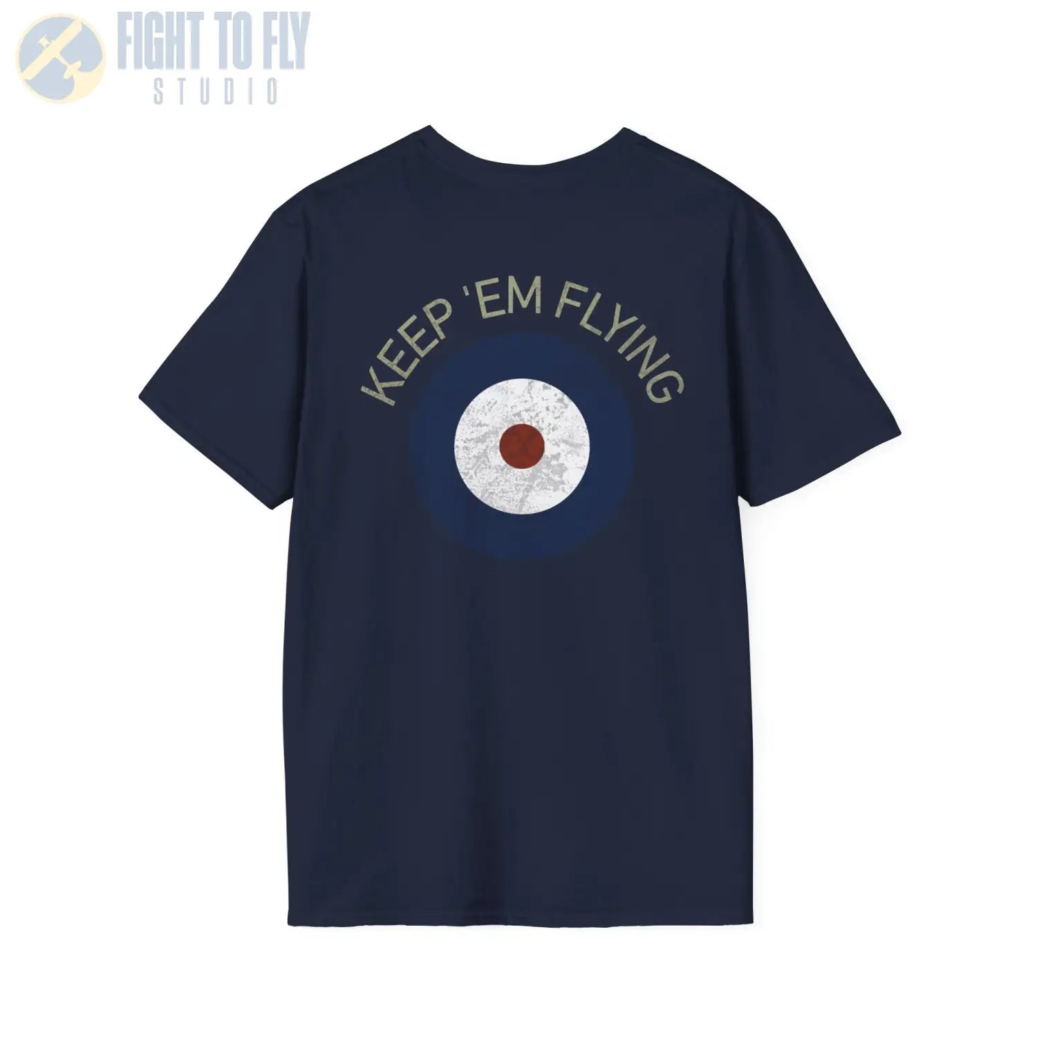 RAF Type A Roundel “Keep ’Em Flying” - T-Shirt - Pilot gifts - WWII warbird t-shirt