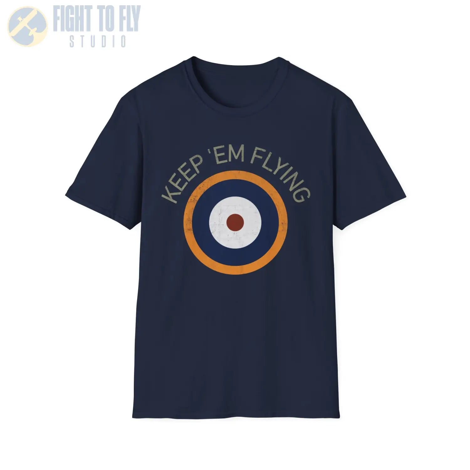 RAF Type A2 Roundel “Keep ’Em Flying” - T-Shirt - Pilot gifts - WWII warbird t-shirt