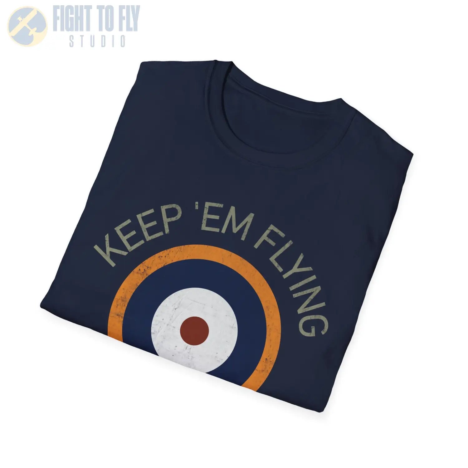 RAF Type A2 Roundel “Keep ’Em Flying” - T-Shirt - Pilot gifts - WWII warbird t-shirt