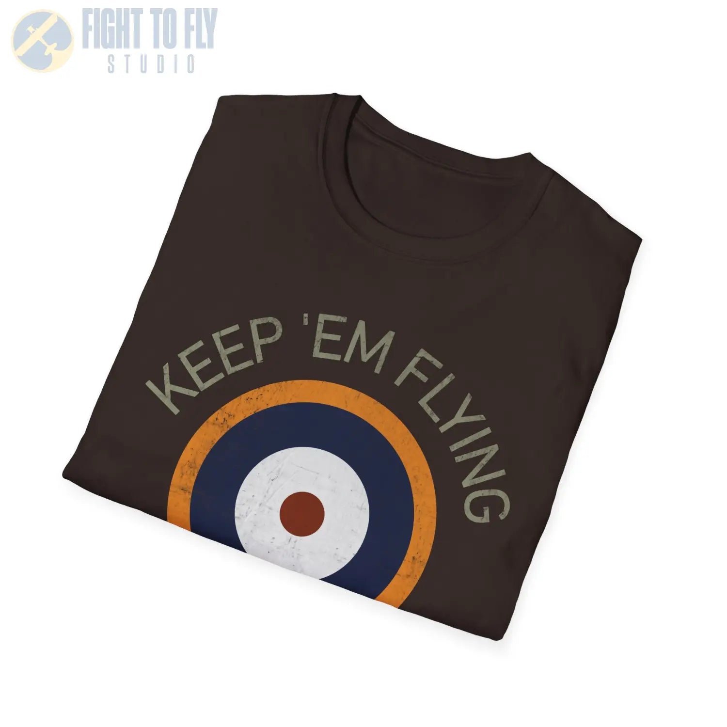 RAF Type A2 Roundel “Keep ’Em Flying” - T-Shirt - Pilot gifts - WWII warbird t-shirt