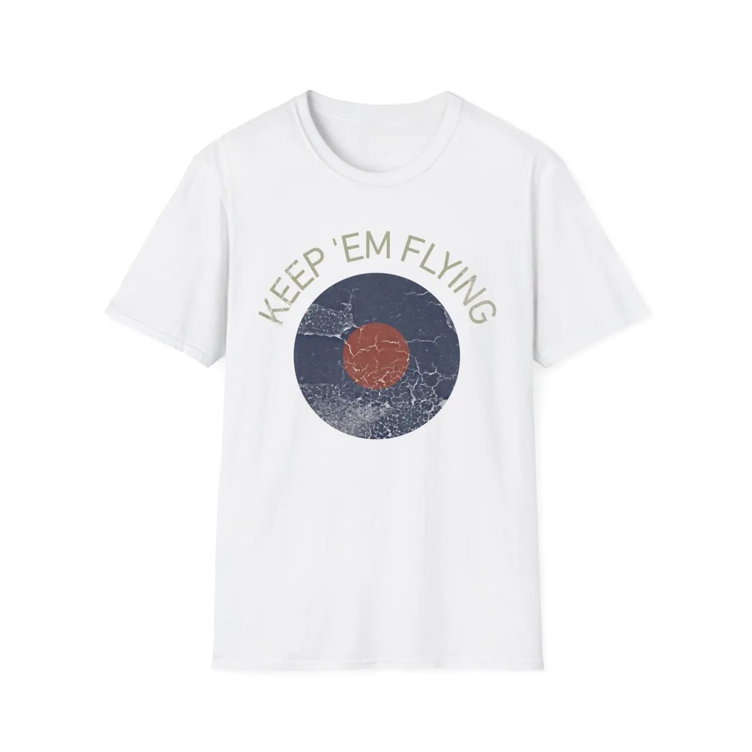 RAF Type B Roundel “Keep ’Em Flying” - T-Shirt - Pilot gifts - WWII warbird t-shirt