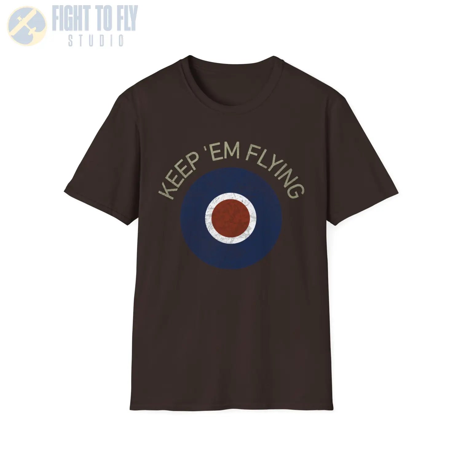 RAF Type C Roundel “Keep ’Em Flying” - T-Shirt - Pilot gifts - WWII warbird t-shirt