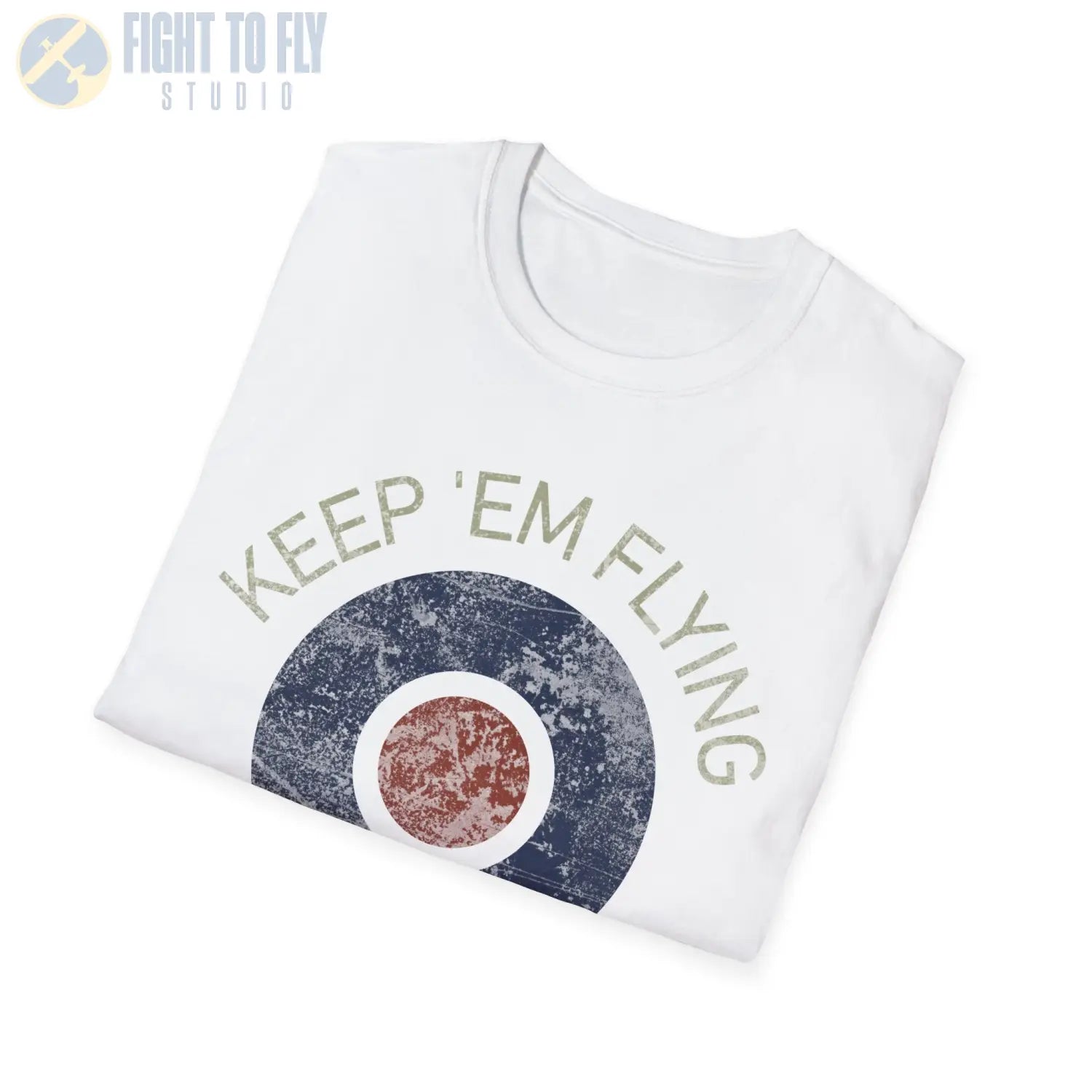 RAF Type C Roundel “Keep ’Em Flying” - T-Shirt - Pilot gifts - WWII warbird t-shirt