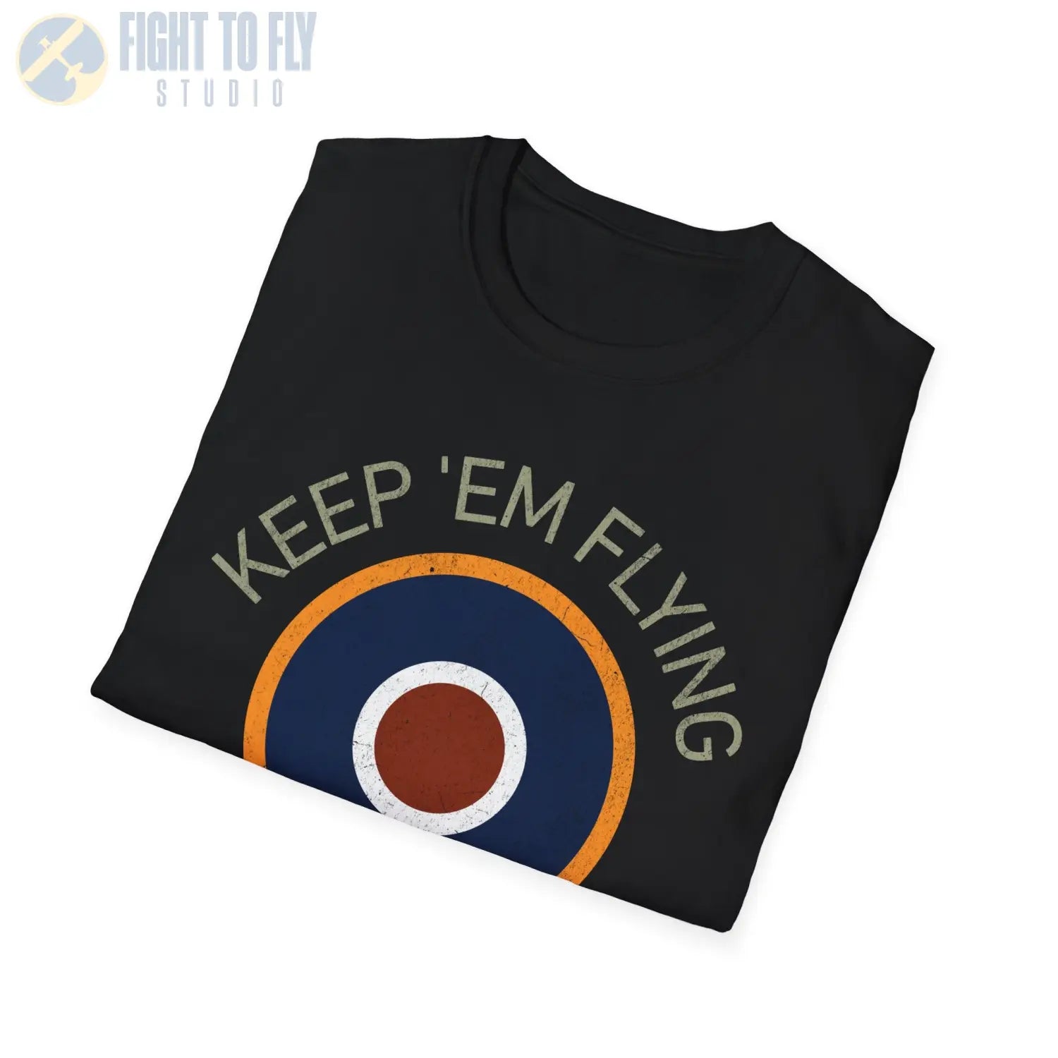RAF Type C1 Roundel “Keep ’Em Flying” - T-Shirt - Pilot gifts - WWII warbird t-shirt