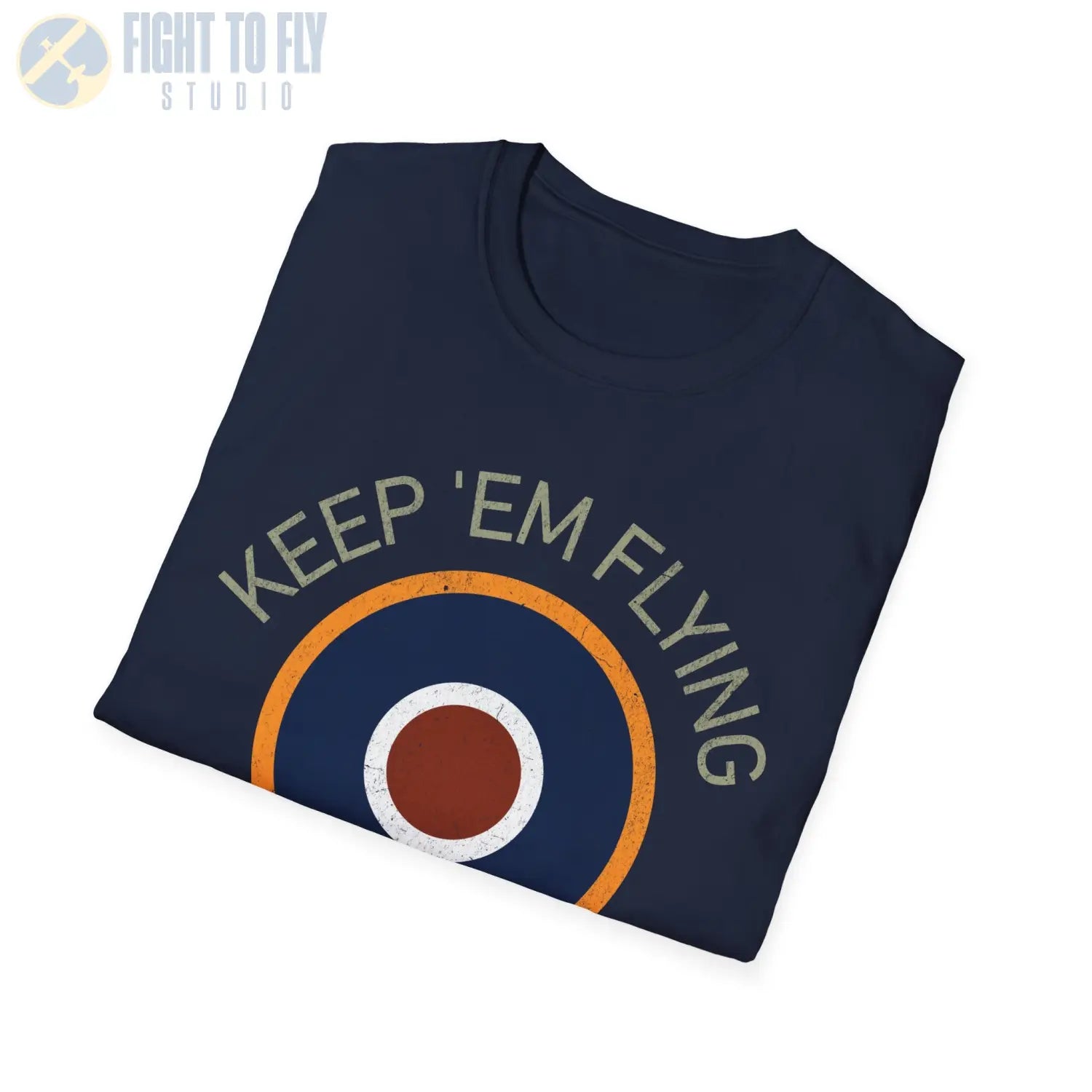 RAF Type C1 Roundel “Keep ’Em Flying” - T-Shirt - Pilot gifts - WWII warbird t-shirt