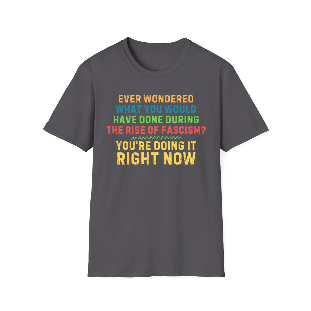 Resist Fascism Stand Up - T-Shirt - Pilot gifts - WWII warbird t-shirt