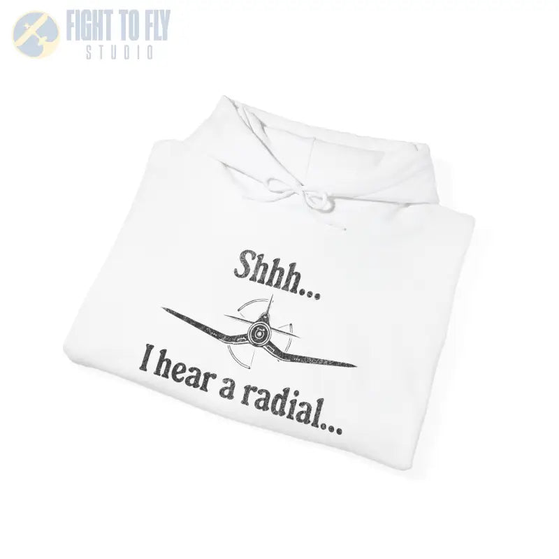 Shhh... I Hear a Radial - Tee - Hoodie - Pilot gifts - WWII warbird t-shirt
