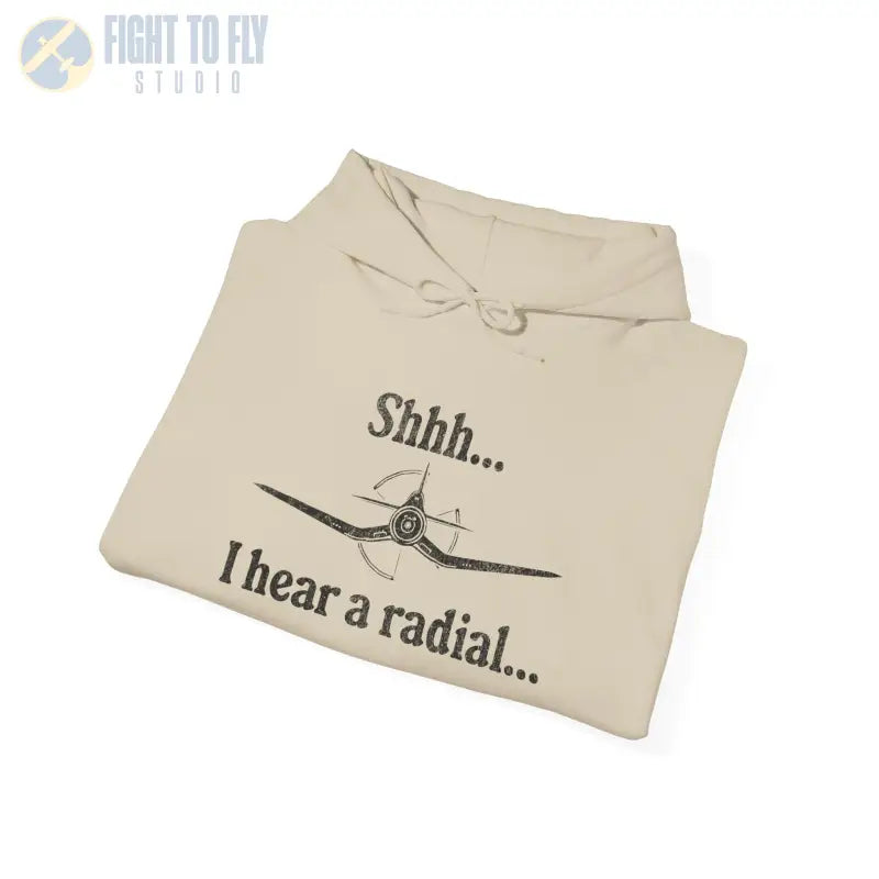 Shhh... I Hear a Radial - Tee - Hoodie - Pilot gifts - WWII warbird t-shirt