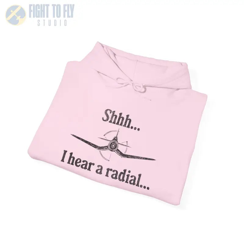 Shhh... I Hear a Radial - Tee - Hoodie - Pilot gifts - WWII warbird t-shirt