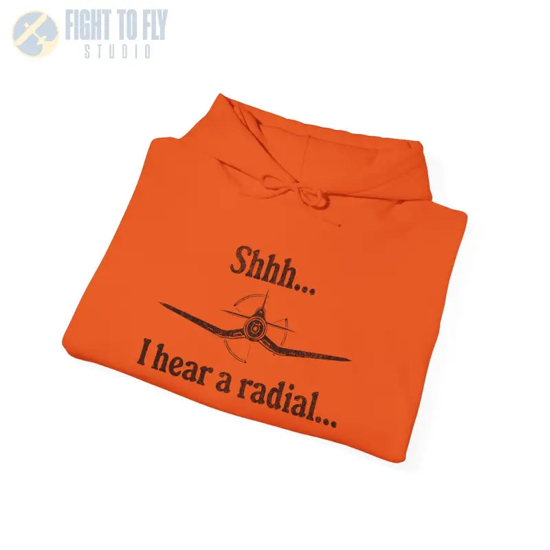 Shhh... I Hear a Radial - Tee - Hoodie - Pilot gifts - WWII warbird t-shirt