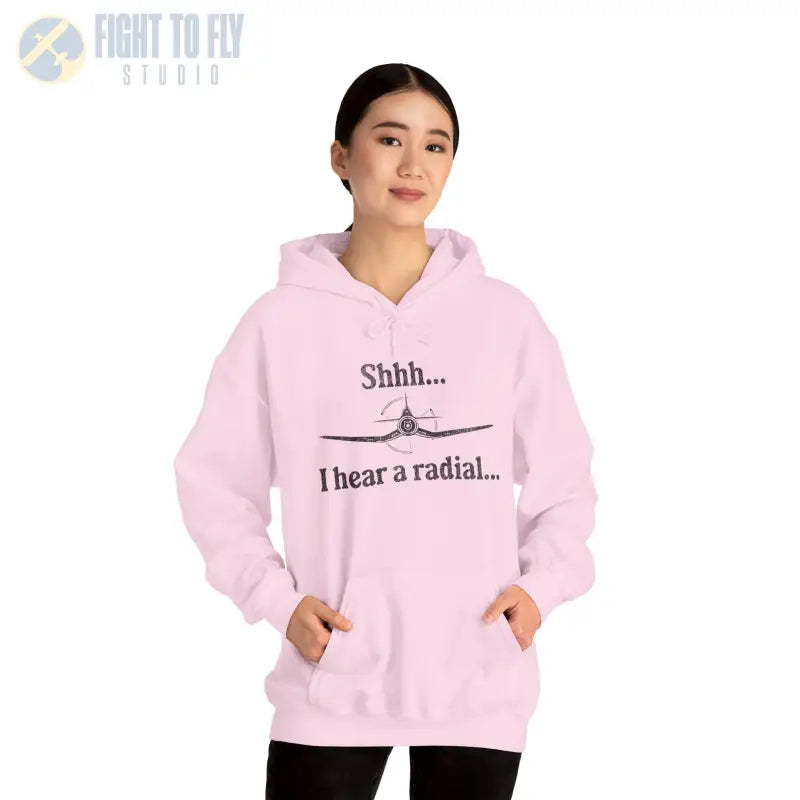 Shhh... I Hear a Radial - Tee - Hoodie - Pilot gifts - WWII warbird t-shirt