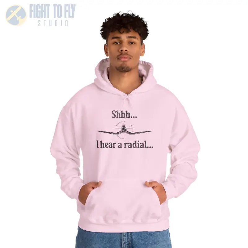 Shhh... I Hear a Radial - Tee - Hoodie - Pilot gifts - WWII warbird t-shirt