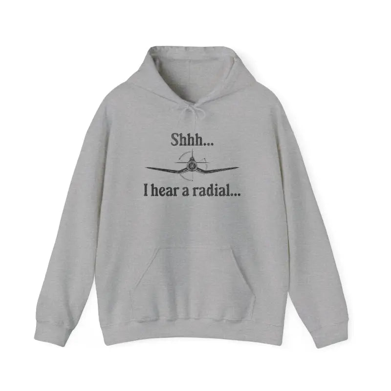 Shhh... I Hear a Radial - Tee - Hoodie - Pilot gifts - WWII warbird t-shirt