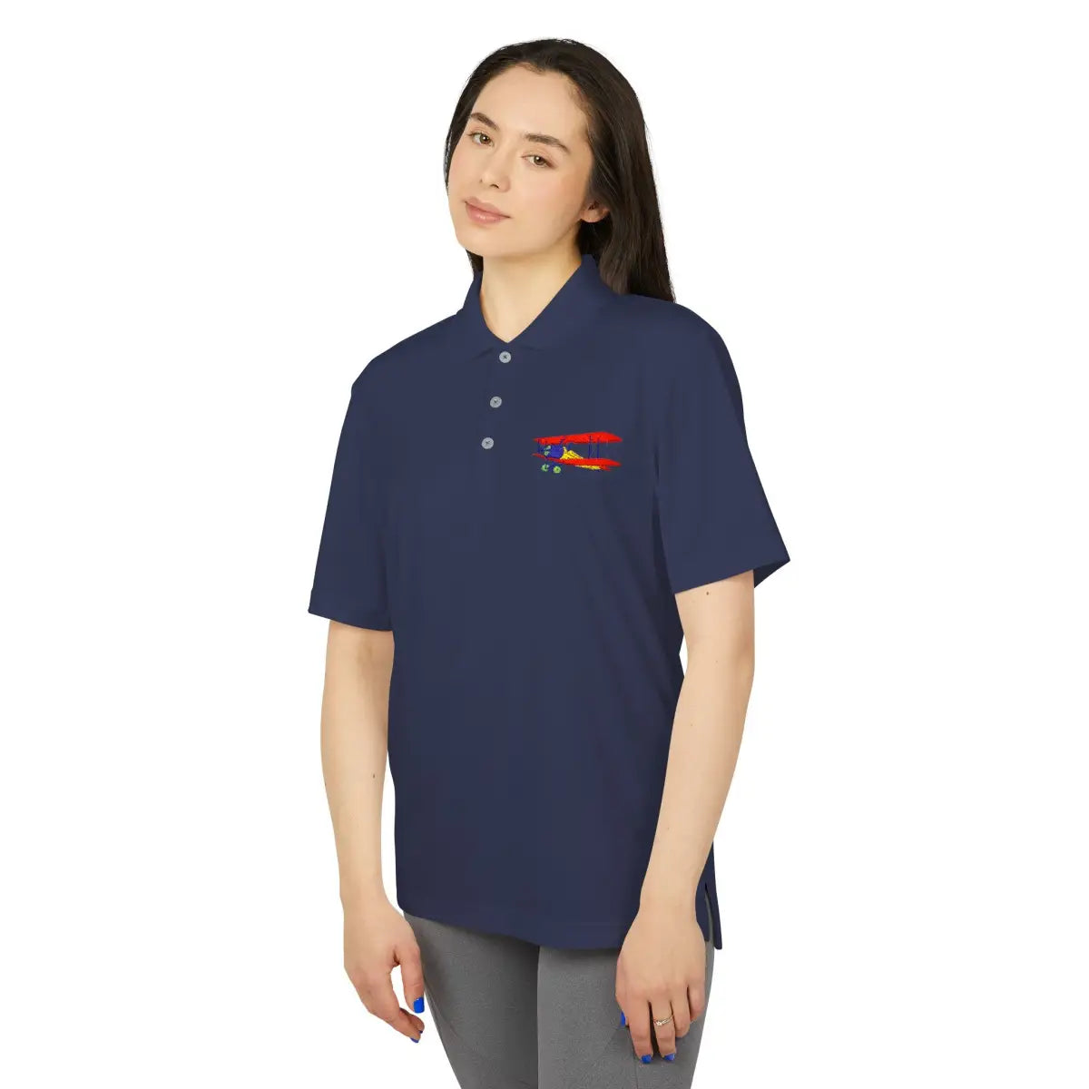 Sopwith Camel Performance Polo - T-Shirt - Pilot gifts - WWII warbird t-shirt