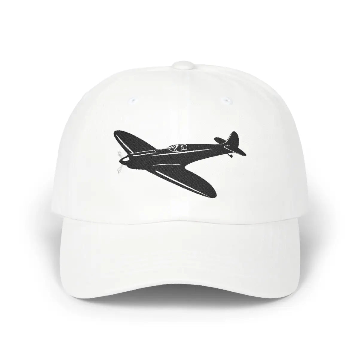 Supermarine Spitfire - Black - Hats - Pilot gifts - WWII warbird t-shirt