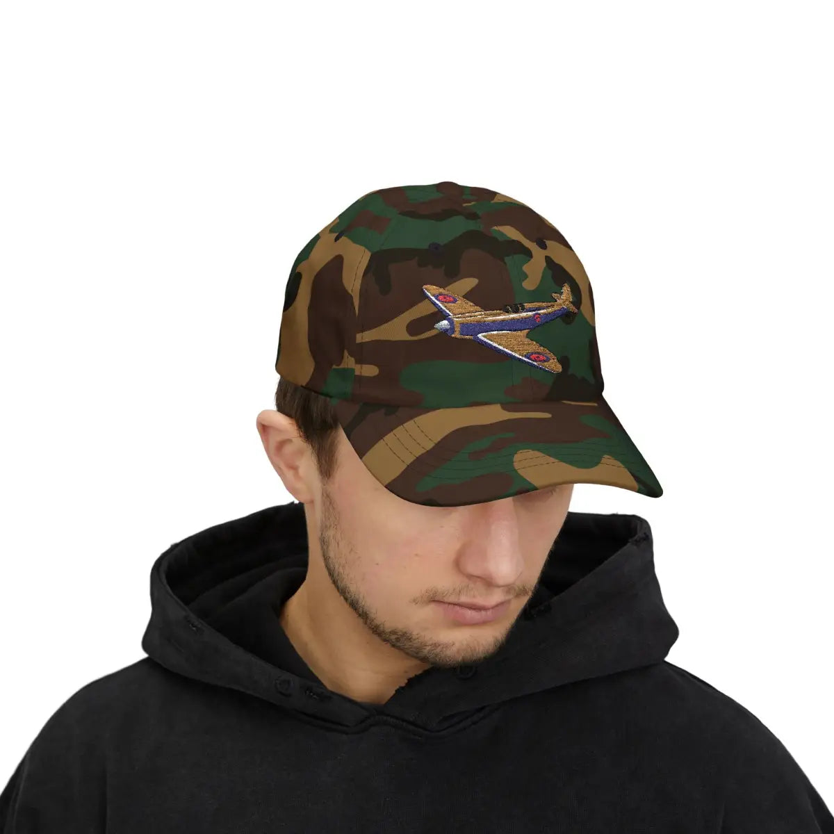 Supermarine Spitfire - Color - Hats - Pilot gifts - WWII warbird t-shirt