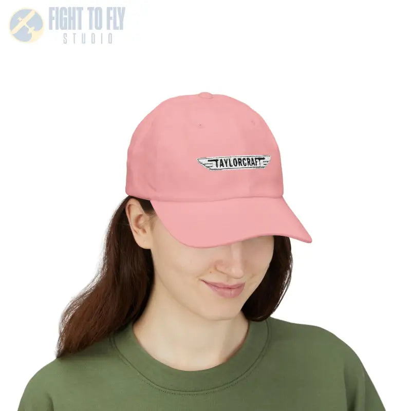 Taylorcraft Dad Cap with Stylish Embroidery - Perfect for Casual Outings and Gifts - Hats - Pilot gifts - WWII warbird