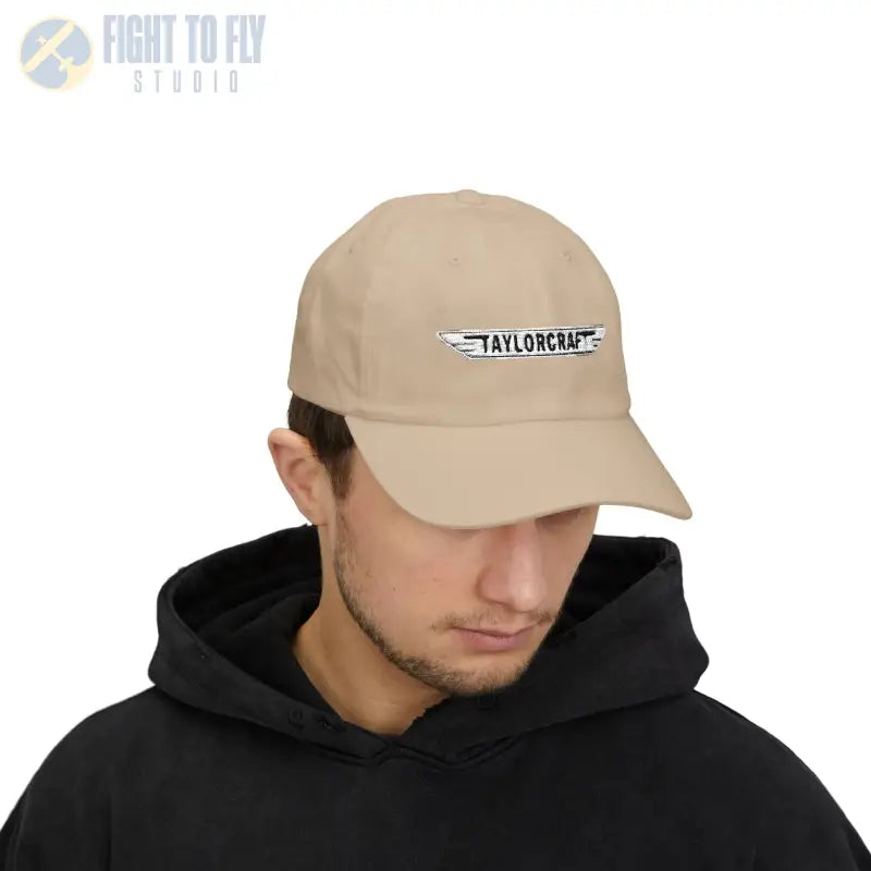 Taylorcraft Dad Cap with Stylish Embroidery - Perfect for Casual Outings and Gifts - Hats - Pilot gifts - WWII warbird