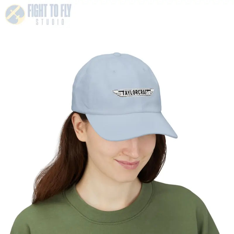 Taylorcraft Dad Cap with Stylish Embroidery - Perfect for Casual Outings and Gifts - Hats - Pilot gifts - WWII warbird