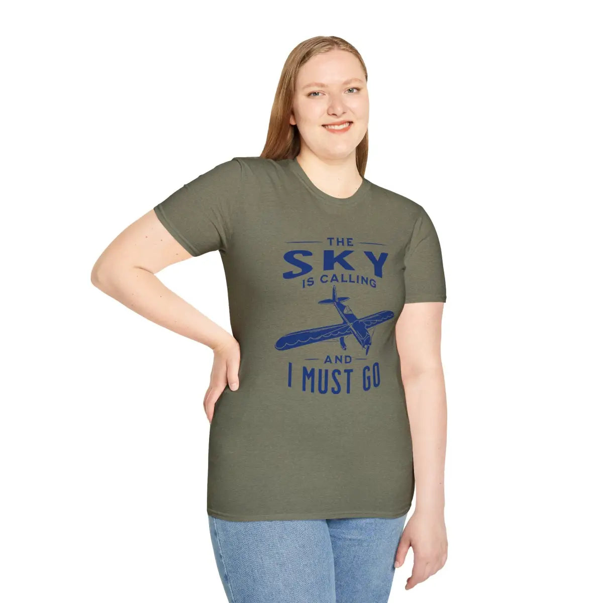 The Sky is Calling and I Must Go - Ryan ST-A - T-Shirt - Pilot gifts - WWII warbird t-shirt